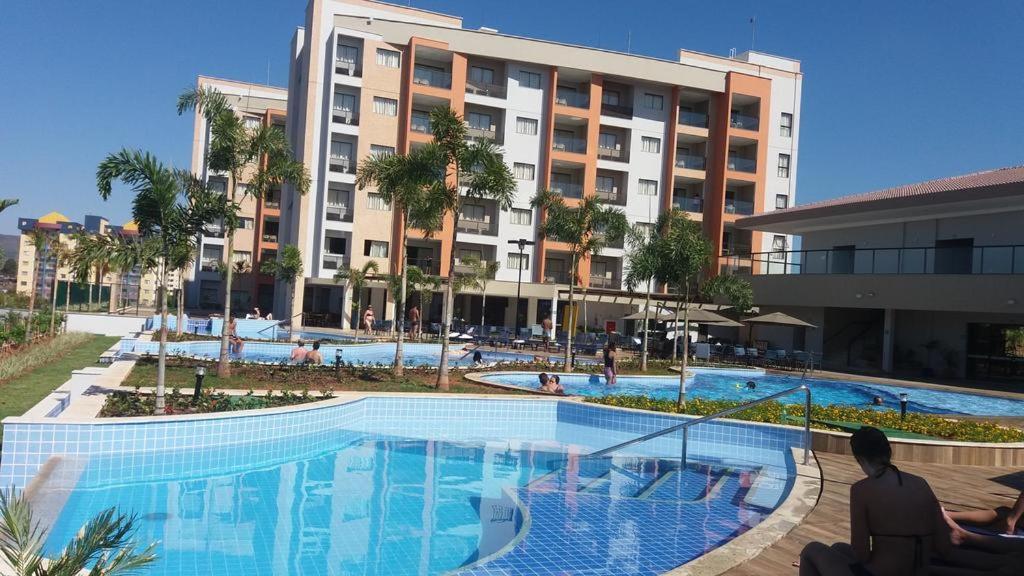 Caldas Novas Prive Alta Vista Thermas Resort - Sensacional! Apto Suite Luxo 02 Quartos Ate 06 Pessoas - Incrivel! Kültér fotó