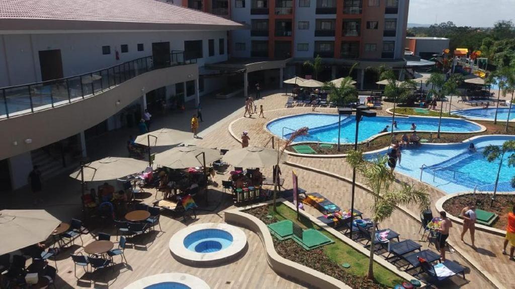 Caldas Novas Prive Alta Vista Thermas Resort - Sensacional! Apto Suite Luxo 02 Quartos Ate 06 Pessoas - Incrivel! Kültér fotó