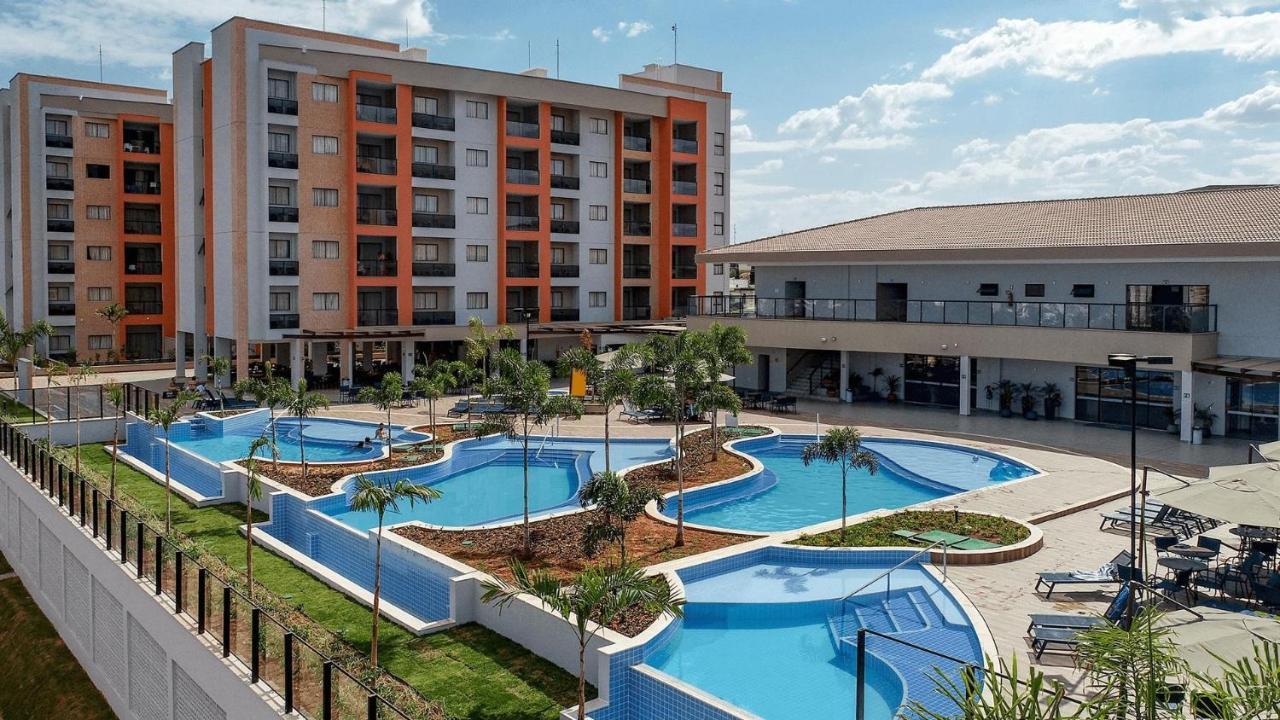 Caldas Novas Prive Alta Vista Thermas Resort - Sensacional! Apto Suite Luxo 02 Quartos Ate 06 Pessoas - Incrivel! Kültér fotó