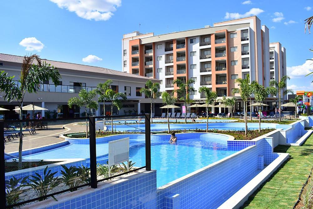 Caldas Novas Prive Alta Vista Thermas Resort - Sensacional! Apto Suite Luxo 02 Quartos Ate 06 Pessoas - Incrivel! Kültér fotó