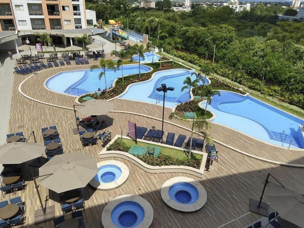 Caldas Novas Prive Alta Vista Thermas Resort - Sensacional! Apto Suite Luxo 02 Quartos Ate 06 Pessoas - Incrivel! Kültér fotó